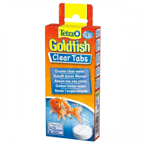 Tetra Goldfish Clear Tabs 6 табл. на 180 литров