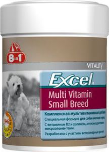 Эксель Мультивитамины для собак мелких пород