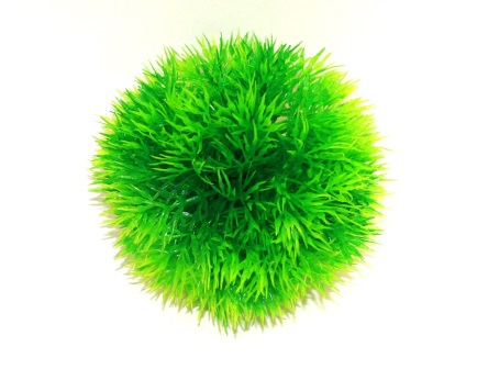 Пушистый шар зеленый