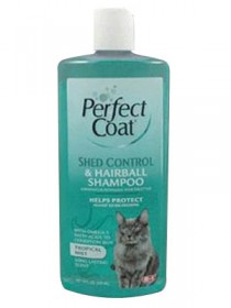 Perfect Coad Shed Control & Hairball Shampoo шампунь для кошек