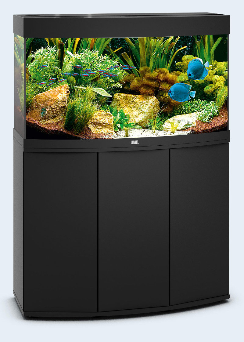 JUWEL аквариум Вижн 180 LED черный с тумбой SBX