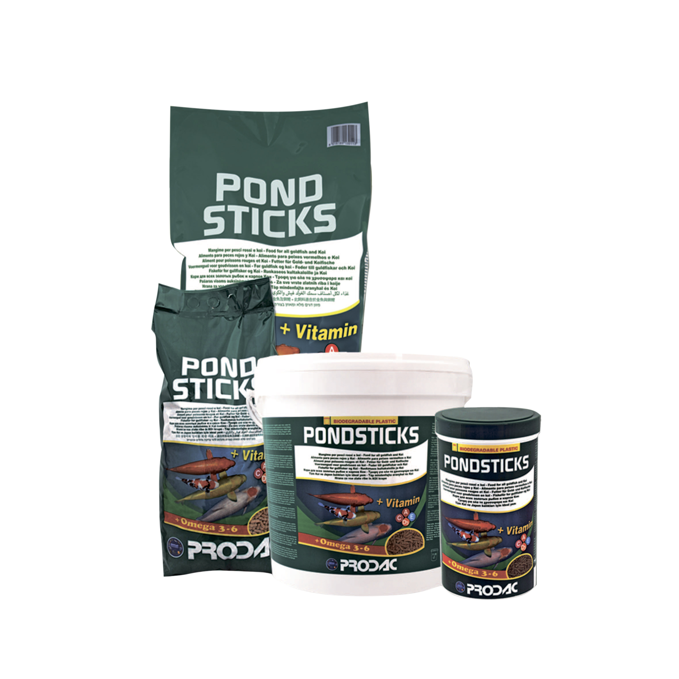 PRODAC корм для прудовых рыб PONDSTICKS