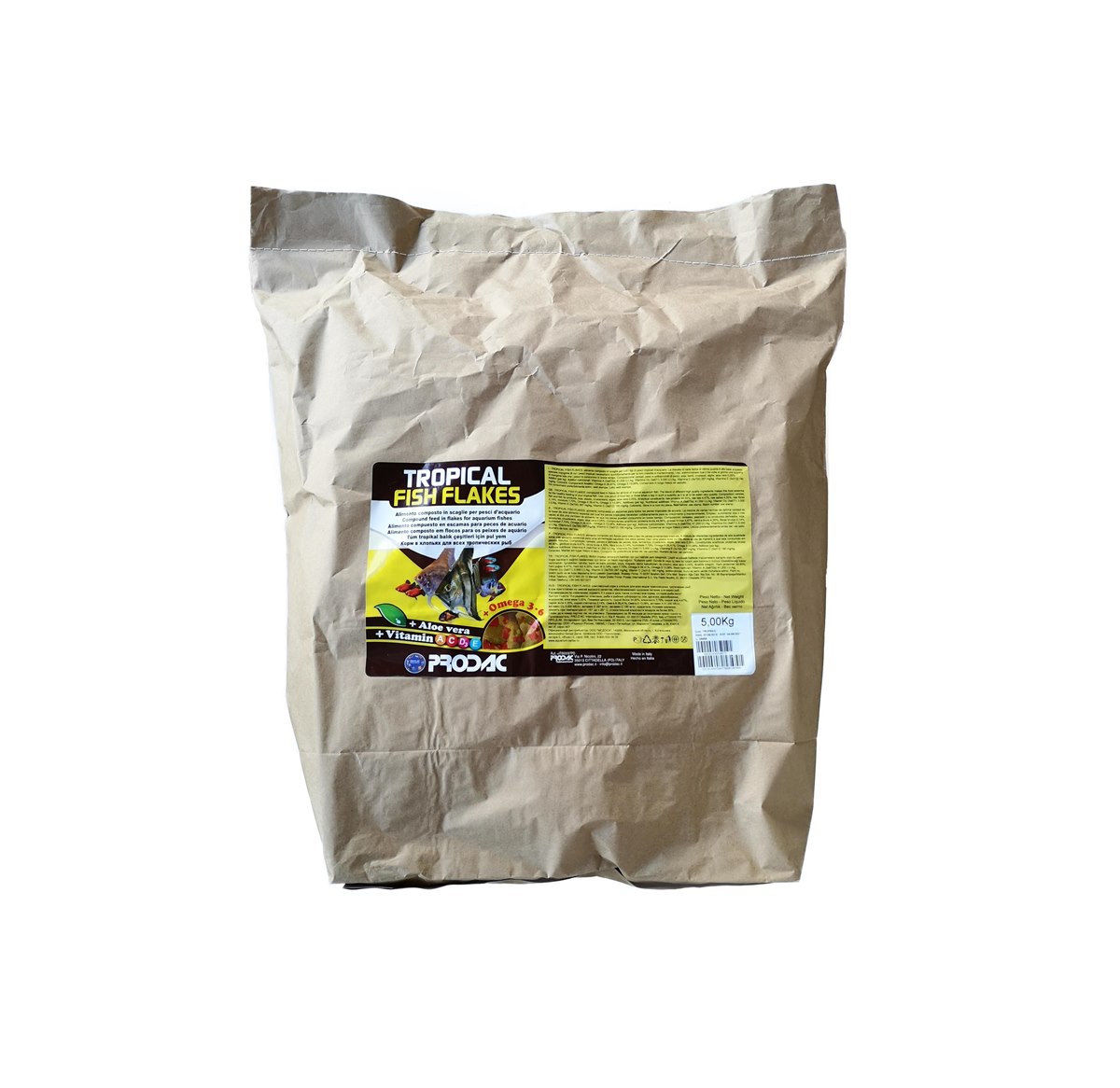 PRODAC корм TROPICAL FISH FLAKES мешок 5кг