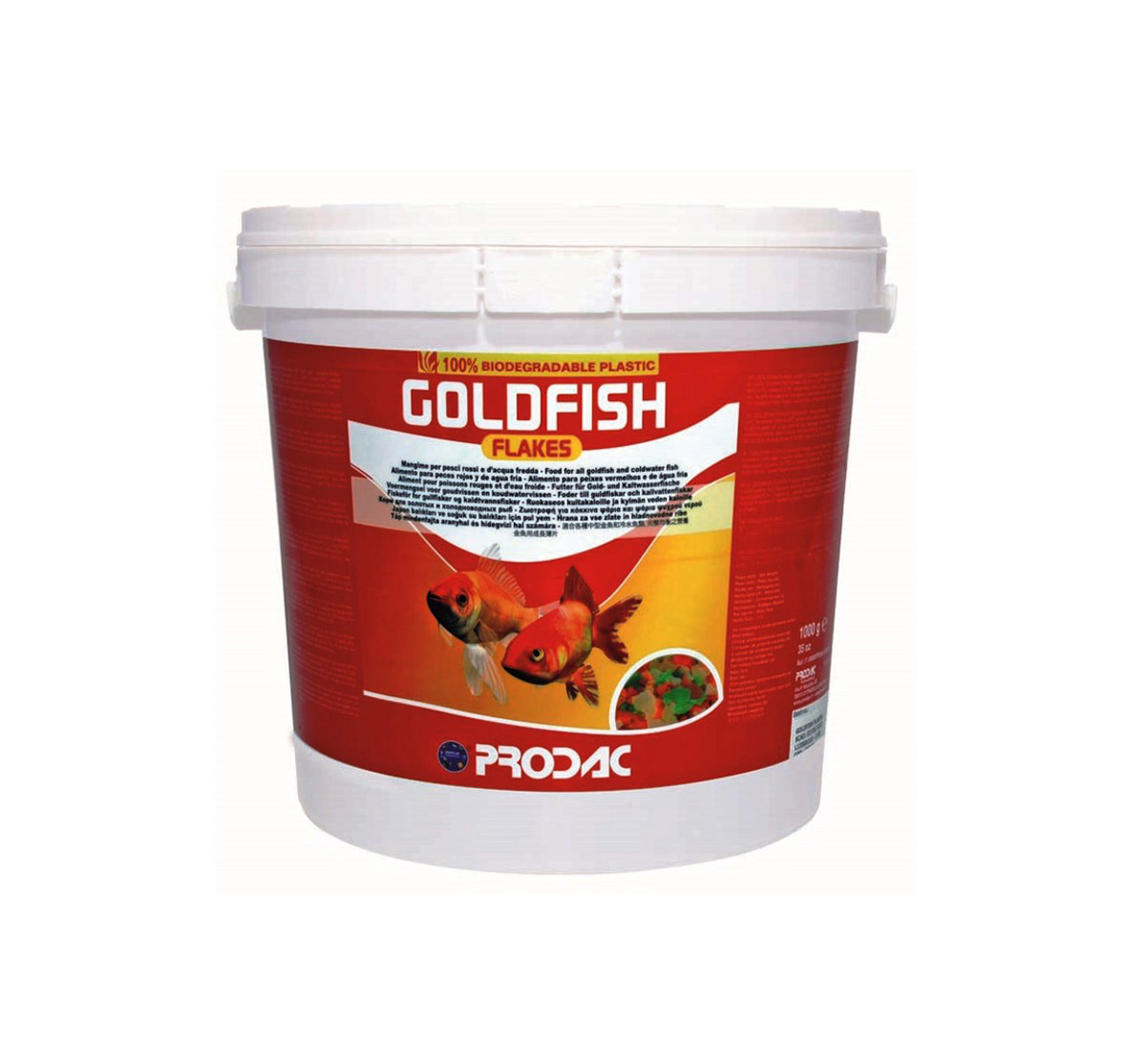PRODAC корм GOLDFISH FLAKES в ведре