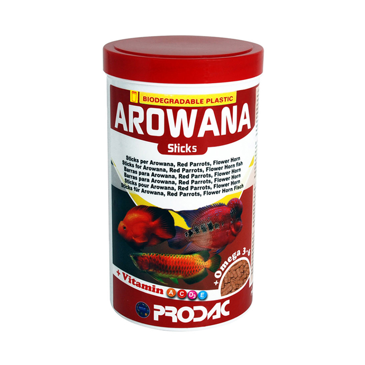 PRODAC корм AROWANA STICKS в баночке