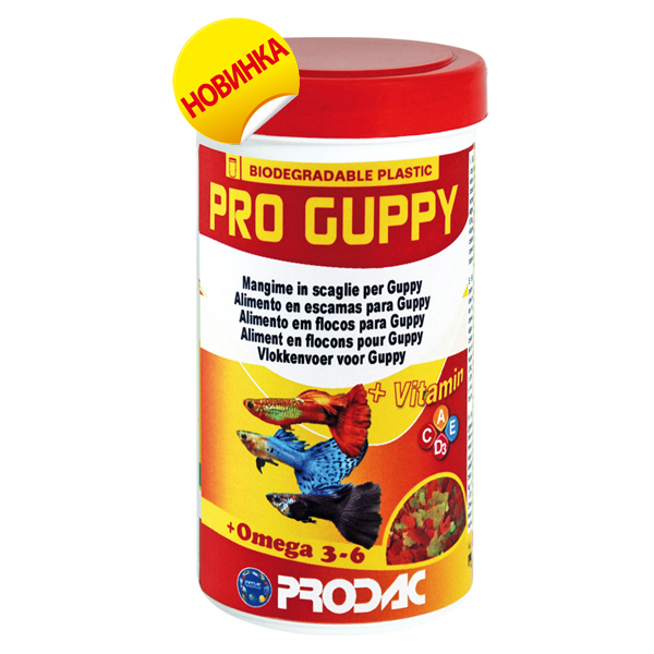 PRODAC корм PRO GUPPY в баночке