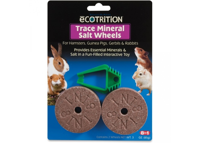 Salt Wheels Trace Mineral солевые колесики с минералами для грызунов