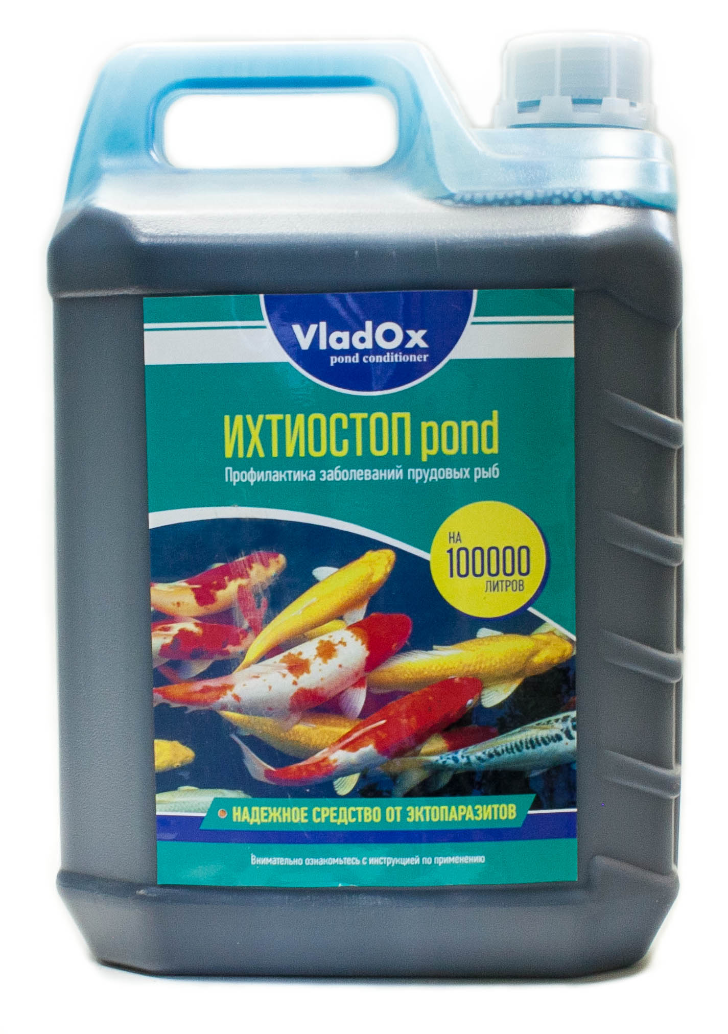 VladOx кондиционер ИХТИОСТОП pond канистра 5л на 100000л