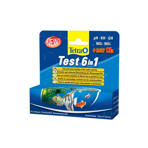6 в 1 GH/kH/NO2/NO3/pH/Cl