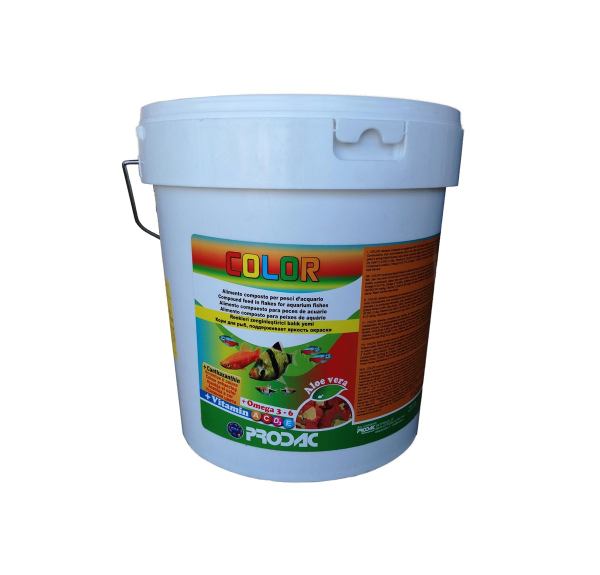 PRODAC корм COLOR в ведре
