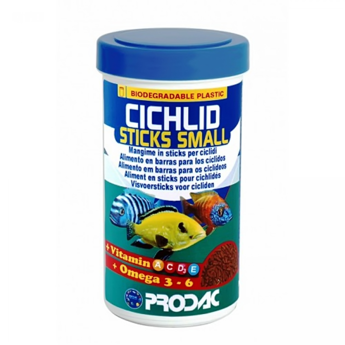 PRODAC корм CICHLID STICKS SMALL