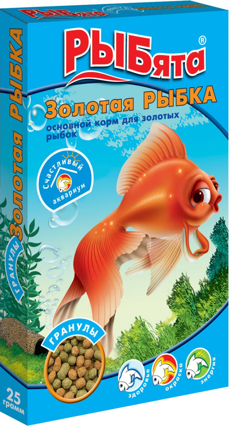 РЫБята "Золотая РЫБКА  ГРАНУЛЫ"
