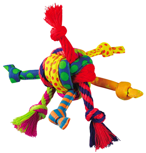 Игрушка для собак Мячик из канатов