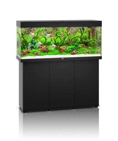 JUWEL аквариум Рио 240 LED черный с тумбой SBX