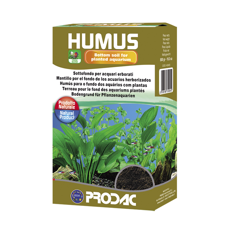 PRODAC питательный субстрат HUMUS 500г PRODAC питательный субстрат HUMUS 500г