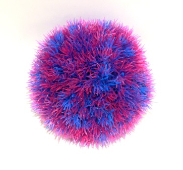 Пушистый шар фиолетовый Пушистый шар фиолетовый