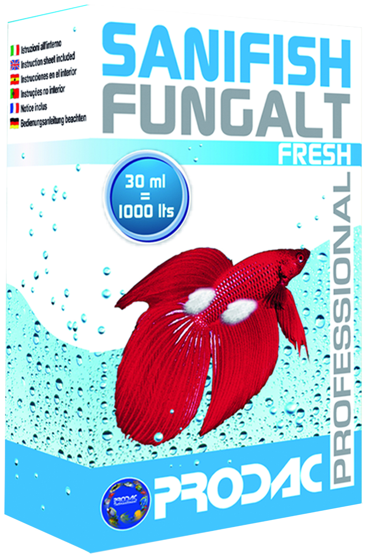 PRODAC средство SANIFISH FUNGAL FRESH 30мл PRODAC средство SANIFISH FUNGAL FRESH 30мл