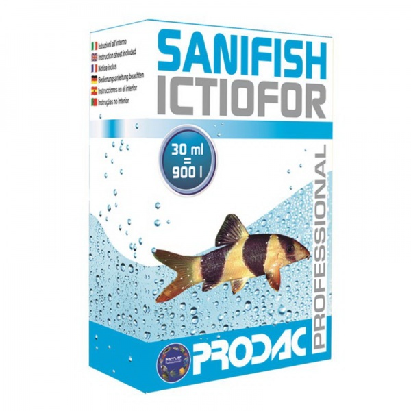 PRODAC средство SANIFISH ICTIO FOR 30мл PRODAC средство SANIFISH ICTIO FOR 30мл
