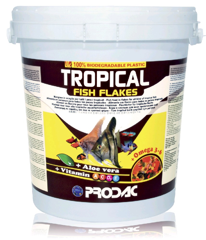 PRODAC корм TROPICAL FISH FLAKES в ведре PRODAC корм TROPICAL FISH FLAKES в ведре