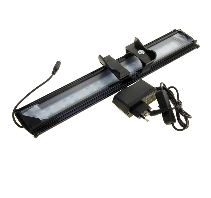 ALEAS Аквариумный светодиодный светильник LEDx21 30-40 см, 5w ALEAS Аквариумный светодиодный светильник LEDx21 30-40 см, 5w