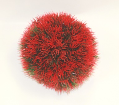 Пушистый шар красно-зеленый Пушистый шар красно-зеленый